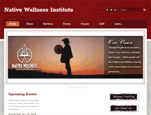 Tablet Screenshot of nativewellness.com